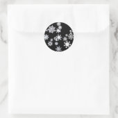 Sneeuwvlokken Kerst stickers (Tas)