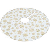 Sneeuwvlokken Kerstboom Rok (Gekanteld)