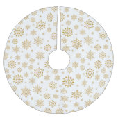 Sneeuwvlokken Kerstboom Rok (Voorkant)