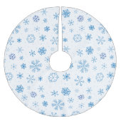 Sneeuwvlokken kerstboom rok (Voorkant)