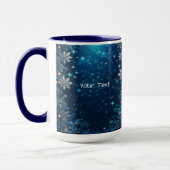 Sneeuwvlokken Kerstmug Mok (Links)