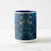 Sneeuwvlokken Kerstmug Mok (Midden)