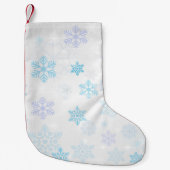 Sneeuwvlokken Kleine Kerstsok (Voorkant)