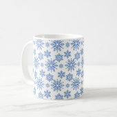 Sneeuwvlokken Koffiemok (Voorkant links)