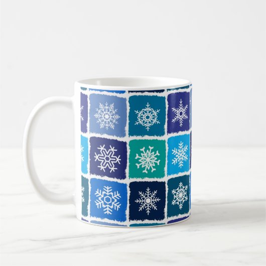 Sneeuwvlokken Koffiemok (Links)