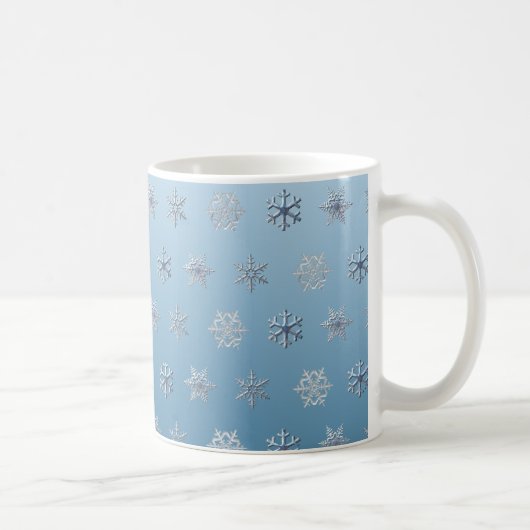 Sneeuwvlokken Koffiemok (Rechts)