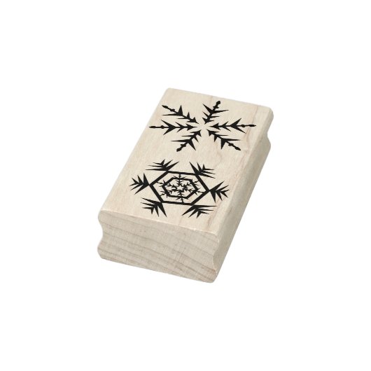 sneeuwvlokken kunst stempel (Stempel)