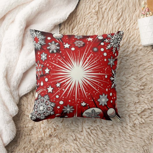 Sneeuwvlokken Kussen (Deken)