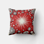 Sneeuwvlokken Kussen (Achterkant)