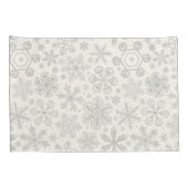 Sneeuwvlokken Kussensloop (Achterkant-Rechts)