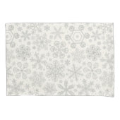 Sneeuwvlokken Kussensloop (Voorkant-Links)