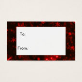 Sneeuwvlokken, Label van de Duitse schapenhouderij Visitekaartjes (Voorkant)