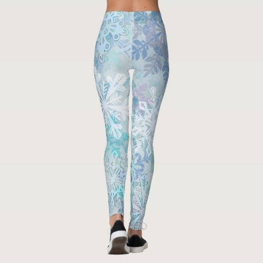 Sneeuwvlokken, Leggings (Achterkant)