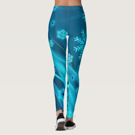 Sneeuwvlokken Leggings (Achterkant)