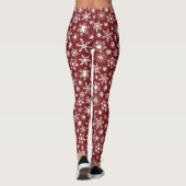 Sneeuwvlokken Leggings (Achterkant)