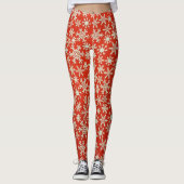 Sneeuwvlokken Leggings (Voorkant)