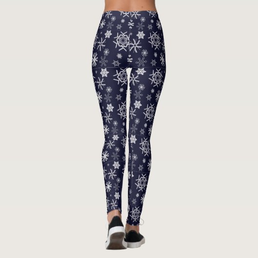 Sneeuwvlokken, Leggings (Achterkant)
