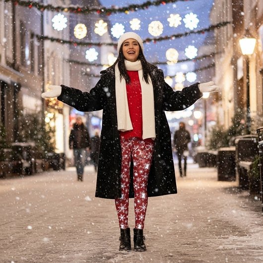 Sneeuwvlokken Leggings