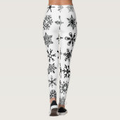 Sneeuwvlokken Leggings (Achterkant)