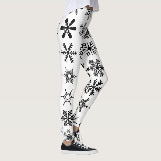 Sneeuwvlokken Leggings (Rechts)