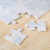 Sneeuwvlokken Legpuzzel (Zijkant)