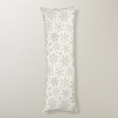 Sneeuwvlokken Lichaamskussen (Achterkant (Verticaal))