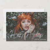 Sneeuwvlokken Licht & Foto (s) Vakantie (Voorkant)