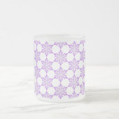 Sneeuwvlokken Matglas Koffiemok (Center)