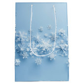Sneeuwvlokken Medium Cadeauzakje (Achterkant)
