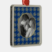 Sneeuwvlokken Metalen Ornament (Rechts)