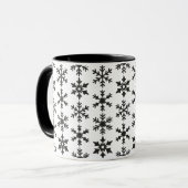 Sneeuwvlokken Mok (Voorkant links)