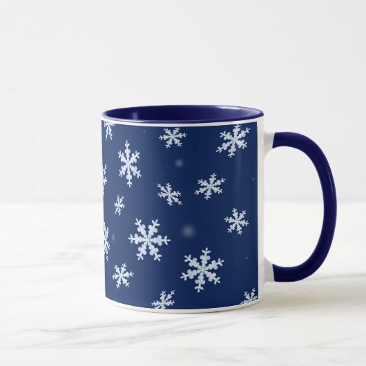 Sneeuwvlokken Mok (Rechts)