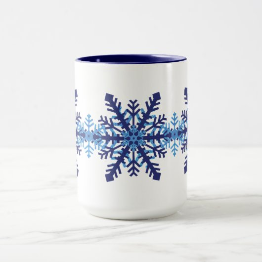 Sneeuwvlokken Mok (Midden)