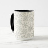 Sneeuwvlokken Mok (Voorkant links)