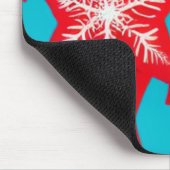 Sneeuwvlokken Muismat (Hoek)