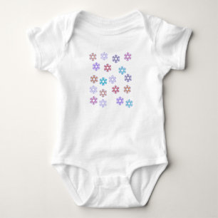 Sneeuwvlokken Muts Cute Baby / Peuter Onesie Romper