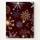 Sneeuwvlokken Notitieboek (Achterkant)