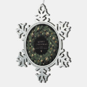 Sneeuwvlokken omlijst ornament (Rechts)