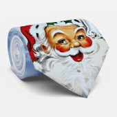 Sneeuwvlokken op de Blauwe Hemelwinter en het Stro Stropdas (Opgerold)