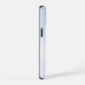 Sneeuwvlokken op de grond iPhone 15 case (Rechterkant)