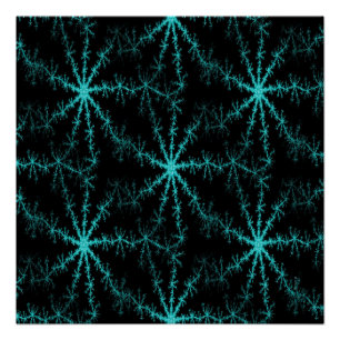 Sneeuwvlokken op de voorruit... perfect poster