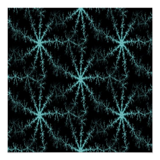 Sneeuwvlokken op de voorruit... perfect poster (Voorkant)