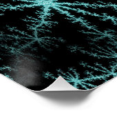 Sneeuwvlokken op de voorruit... perfect poster (Hoek)