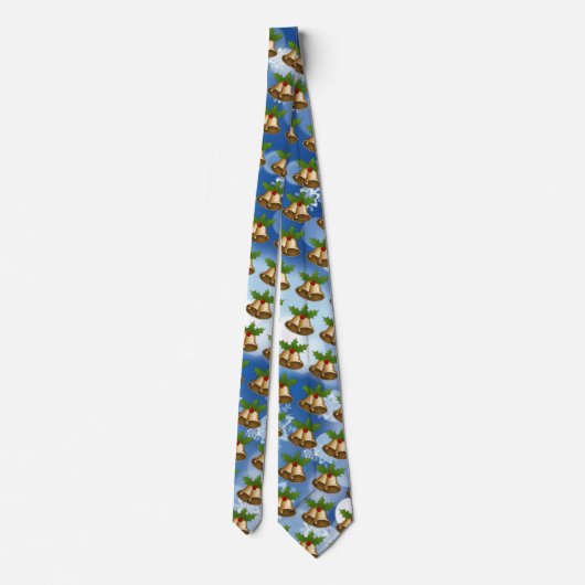 Sneeuwvlokken op het Stropdas van de Winterhemel e (Achterkant)