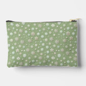 Sneeuwvlokken op Mint Etui (Achterkant)