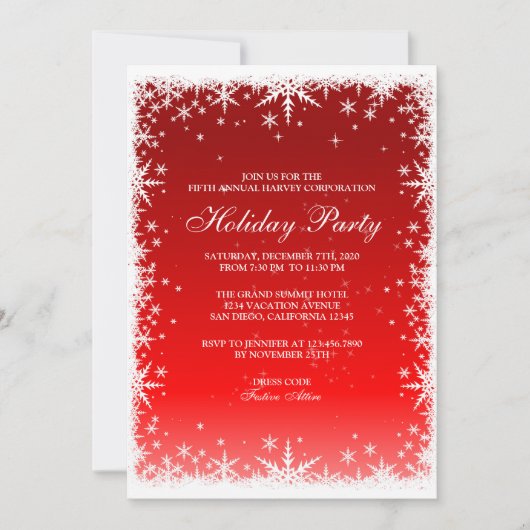 Sneeuwvlokken op uitnodiging van de Rode Vakpartij (Voorkant)