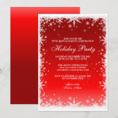 Sneeuwvlokken op uitnodiging van de Rode Vakpartij (Voorkant / Achterkant)