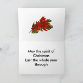 Sneeuwvlokken Paarse Feestdagen Foto-Wenskaart (Binnen)