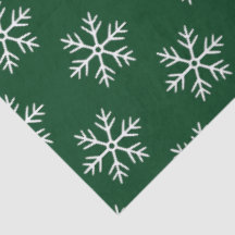 Sneeuwvlokken Patroon Groen Kerstmis