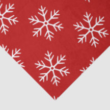 Sneeuwvlokken Patroon Rood Kerstmis